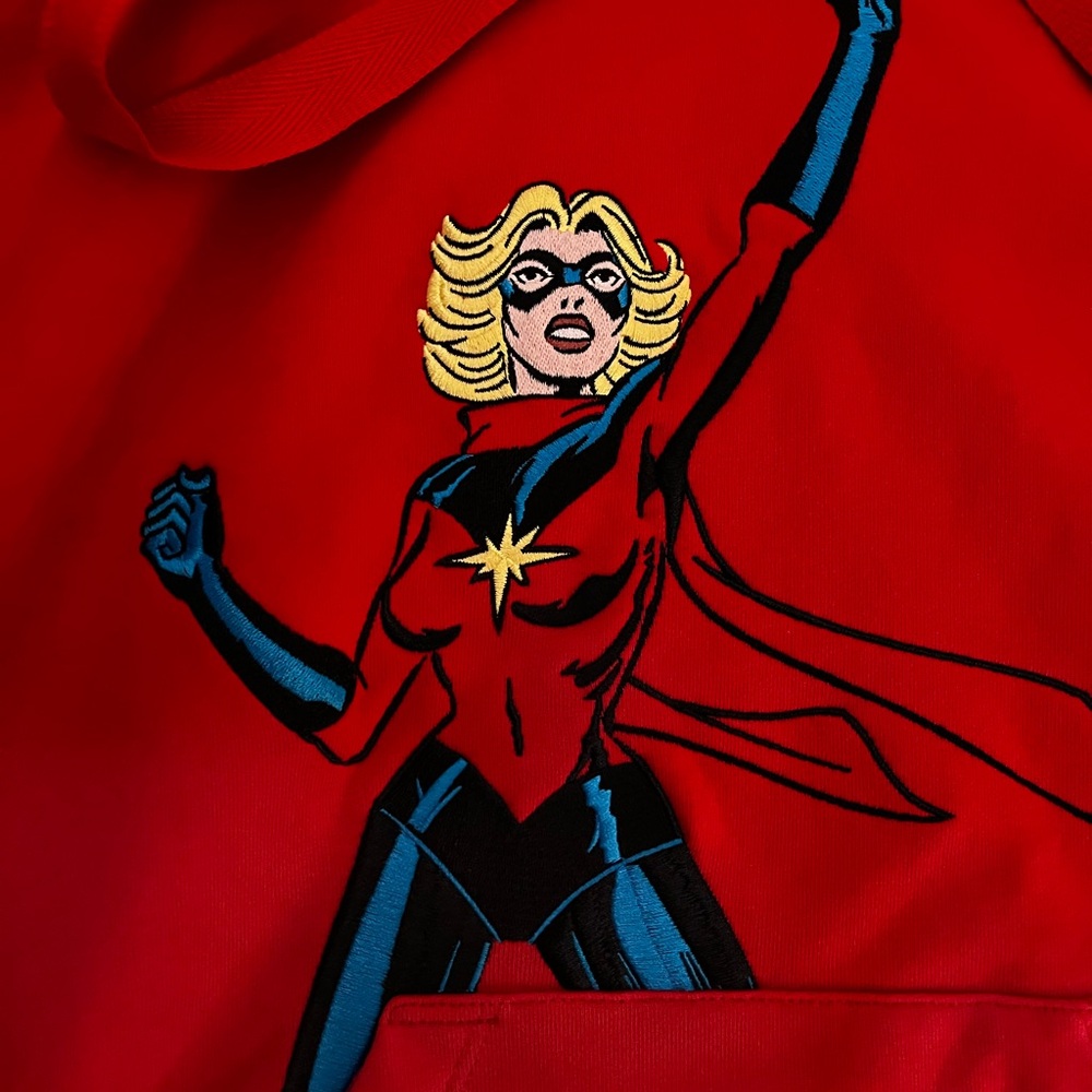 Coach Marvel Carol Danvers Hoodie